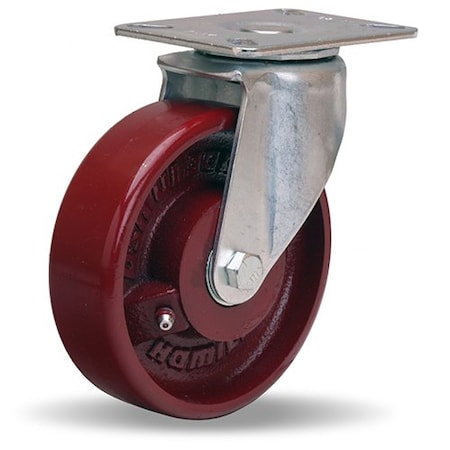 Hamilton Swivel Caster, Hl 5X1-1/2 Metal S-HL-5M